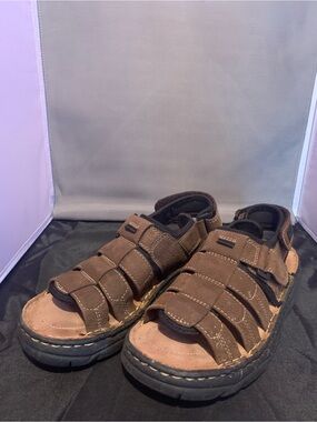 Buster Brown Brown Suede Fisherman Sandals